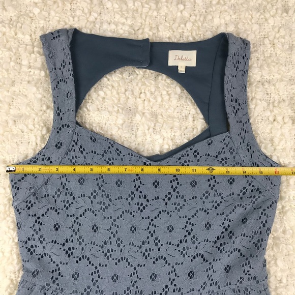 Anthropologie Silverfield Sweetheart Eyelet Dress - Picture 3 of 8